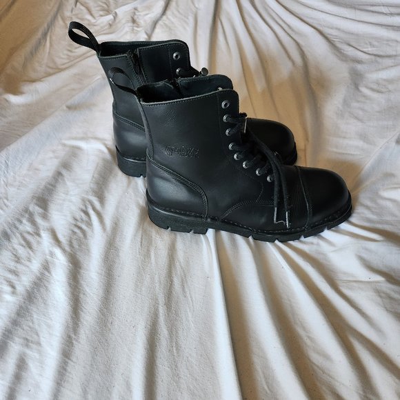 New Rock boots Mens EUR size 43 METALLIC M-NEWMILI083C-C2 - Picture 4 of 11